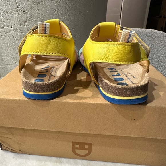 Dulis Kids Leather Sandals Unisex Size 31 (US 13). NWT. Made in Portugal - Picture 5 of 9